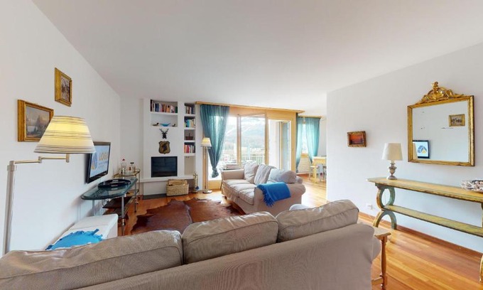 Pontresina Apartment | Pet-Friendly Retreat at Abitaziun Stailina 1, Pontresina