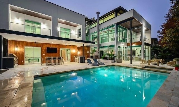 Austin House | Experience Above Emerald: Lakefront Retreat with Spa & Dock