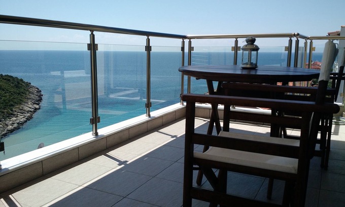 Skala Marion Apartment | Above the Sea Apartment II: Perfect for Families, Rated 10/10