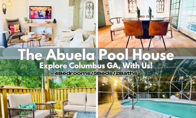 Fortson House | Abuela House with Pool | 4Bed
