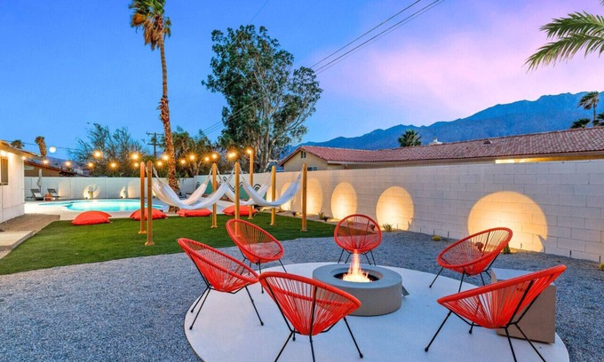 Racquet Club South Apartment | Inviting Hotel with Heated Pool, Spa & Bocce Ball Fun