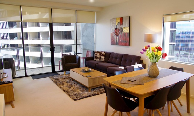 Docklands Apartment | Discover Accent Accommodation at Docklands with Ocean Views