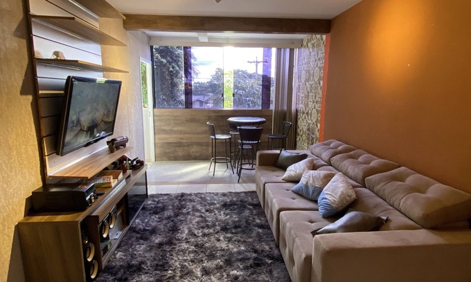 Goiania Apartment | Cozy AconchegoF: Family and Pet-Friendly Getaway Awaits