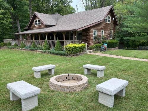 Bloomington House | Explore Acorn Resort: A Unique Cabin Retreat with Hot Tub