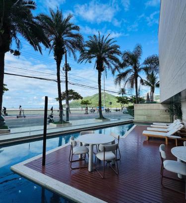 Centro Apartment | Acqua Apto 401 BC · Frente Mar Av. Atlântica Vaga carro Elétrico