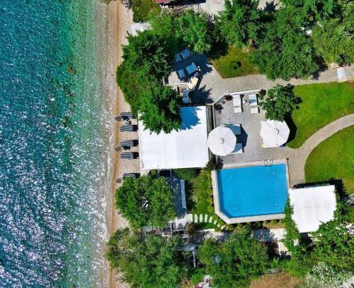 Elia Nikitis Apartment | Relax at Acrotel Athena Villa: 4-Star Oceanfront Retreat