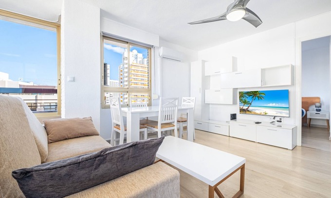 Rincon de Loix Apartment | Relaxing Retreat at Acuarium 3-13-A, Near Levante Beach