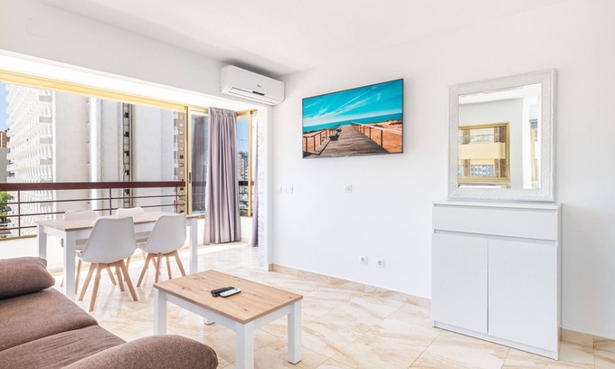 Rincon de Loix Apartment | Experience Acuarium II 5-B Near Levante Beach & Pool