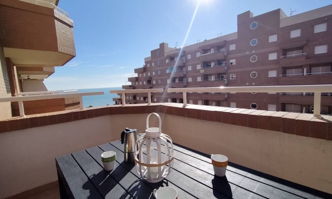 Marina d'Or Apartment | Oceanfront ACV - Vistamar II with Pool & Spa Amenities