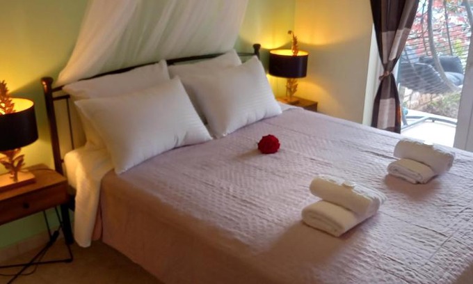 Barbati Apartment | Beachfront Adi's Apartment with Ocean View and Family Amenities
