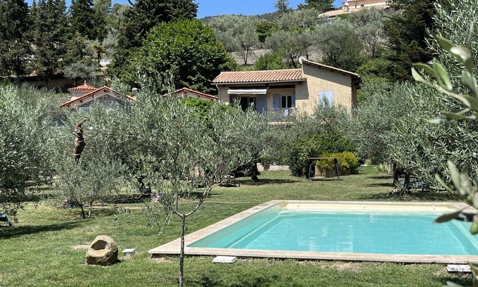 Nyons Apartment | Inviting Country House with Breathtaking Views & Pool