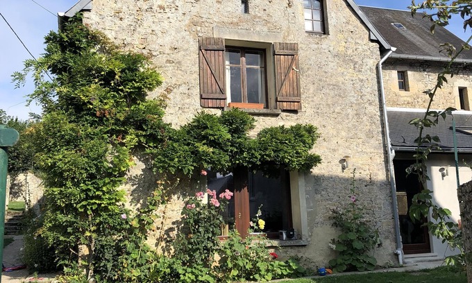 Sainte-Honorine-des-Pertes House | Family-Friendly Admiralty Home Steps from Omaha Beach