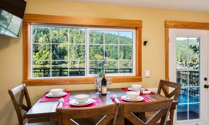 Lakeside House | Cozy Lakefront Cottage with Private Dock & Fire Pit