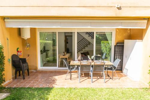 Los Canos de Meca Apartment | Relax at Duplex Sereno: Pool, Garden & Beach Access