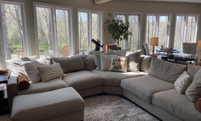 Bumpass House | Experience Adventure at a River Oasis with Hot Tub & Trails