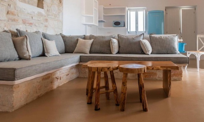 Piso Livadi Villa | Indulge in Aegean Feelings: Villa with Private Pool & Beach Access