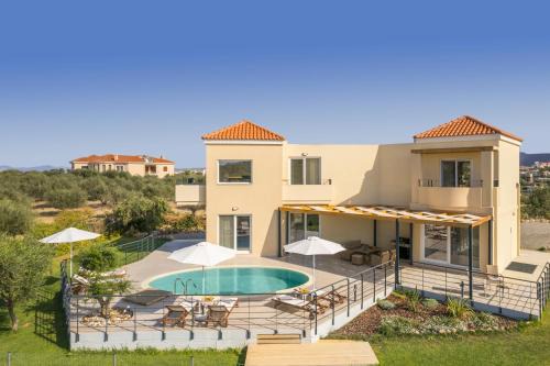 Nea Kydonia House | Experience AeNaos Villa: Oceanfront Oasis with Pool