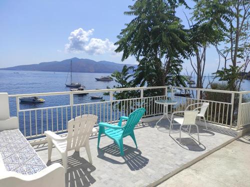 Santa Marina Salina Apartment | Oceanfront Aeolian Sea House with Incredible Views