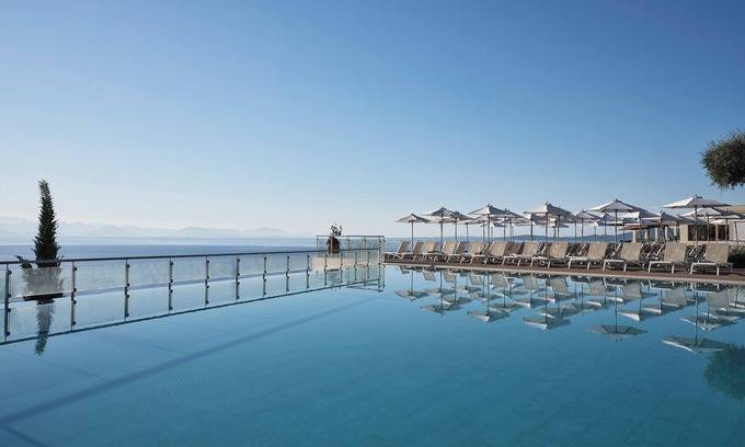 Dafnata Resort | Relax at Aeolos Beach Resort with Ocean Views & Spa