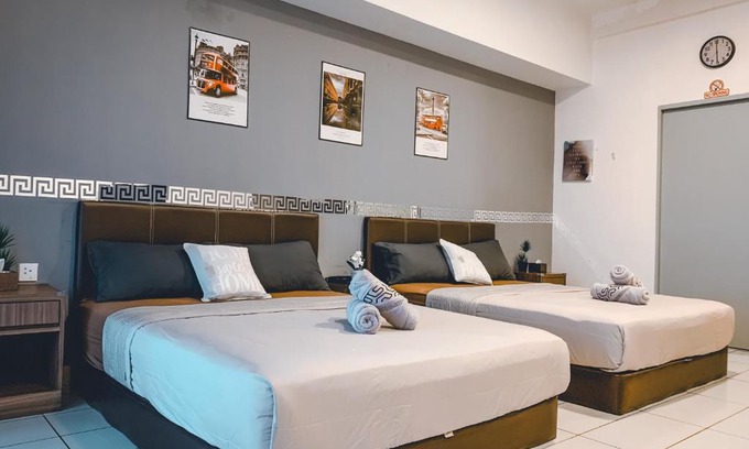 Tanjung Aru Apartment | Convenient Aeropod Sovo: Wifi & 5 Mins to Airport