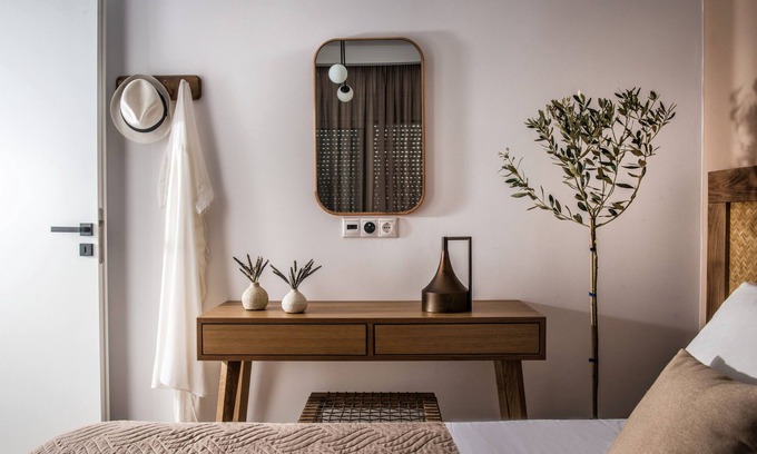 Kokinos Pirgos Villa | Discover Aether by Nymphs: Family-Friendly Retreat with Kitchen