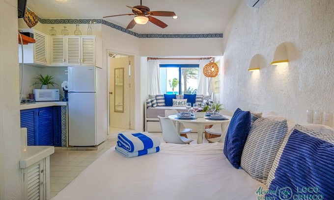 Akumal Cabin | Ocean View Studio Steps from the Beach - Guest Rated 9.6