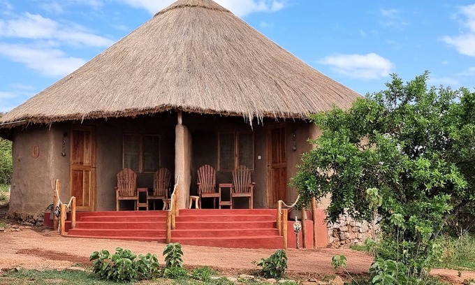 Tanzania Cabin | Experience Africa Safari Maasai Boma with Relaxing Spa & Kitchen