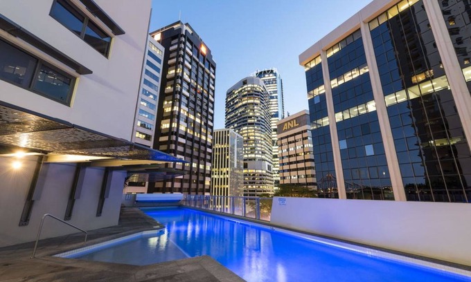 Brisbane Central Business District Apartment | Unforgettable African Escape on Level 38 with Ocean View
