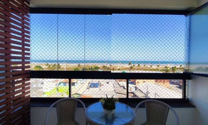 Atalaia Apartment | Sea View Retreat with WiFi Near Caranguejo Walkway