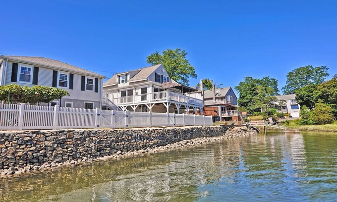 Beverly House | Radiant Retreat: Experience River Views from Waterfront Deck