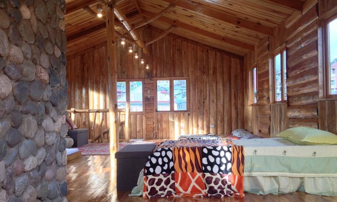 Sagada Hotel | Cozy Agape Log Cabin with Restaurant & Breakfast Included