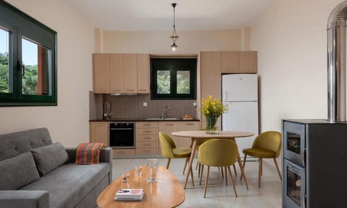 Roussospiti House | Welcoming Agapi's Home: Family-Friendly Comfort Awaits