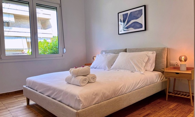 Nea Smirni Apartment | Family-Friendly Stay at AgiasFoteinis20 with Breakfast Included