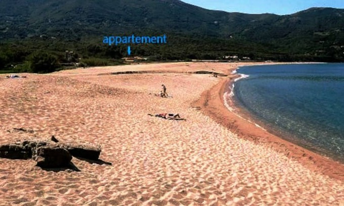 Calcatoggio Apartment | Beautiful Oceanfront Apartment with Pool and Garden Access