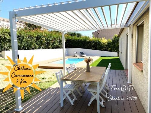 Cazilhac Villa | Cozy Villa Near Château de Carcassonne with Pool & Pets Welcome
