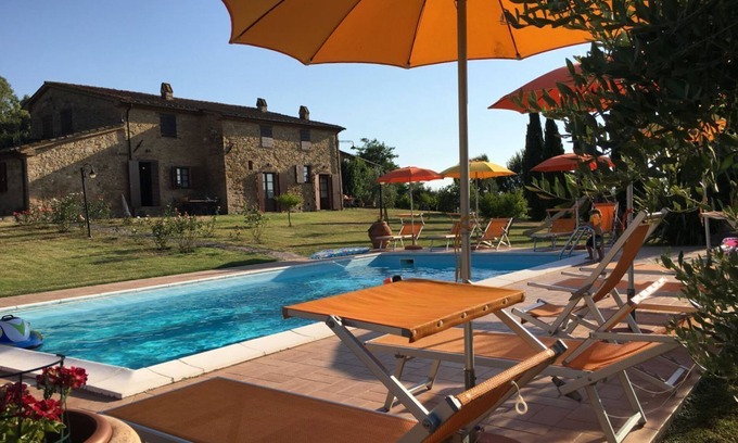 Montecatini Val di Cecina House | Family-Friendly Agriturismo Gello Vigna with Kitchen Access