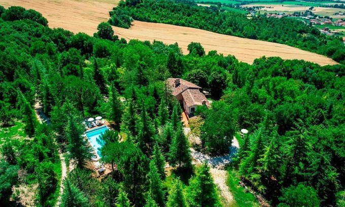 Branca House | Relaxing Agriturismo Akasha with Oceanfront Views & Pool