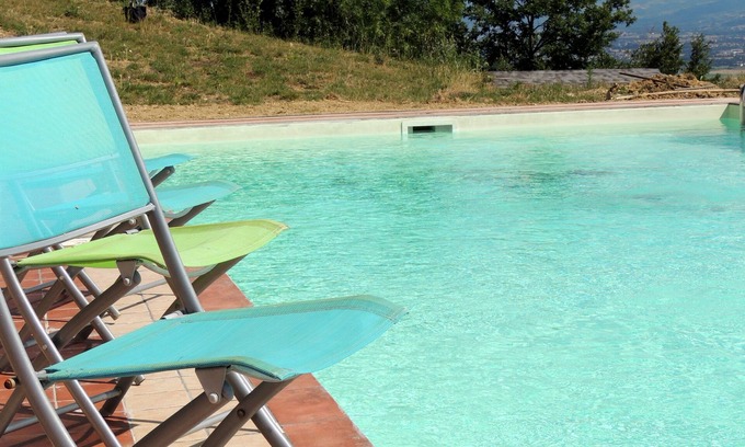 Cannara House | Relax at Agriturismo Fratelli Angelucci with Pool and Dining