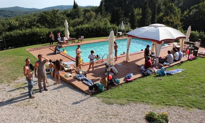 Montieri House | Relax at Agriturismo La Quercia with Scenic Ocean Views