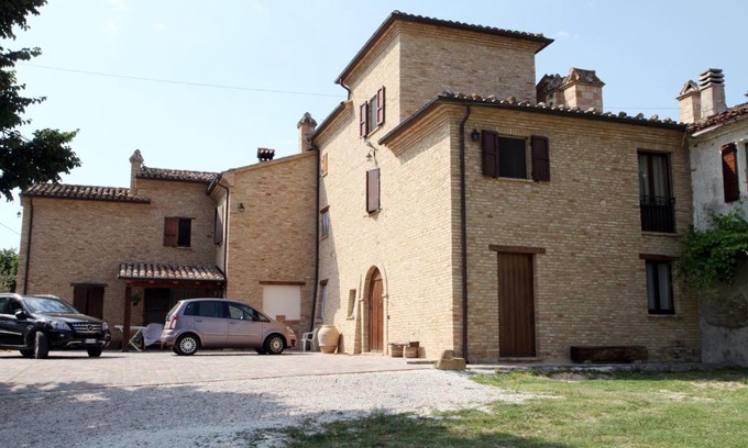 Montegridolfo House | Pet-Friendly Agriturismo Sant'Antonio with Hot Tub Access
