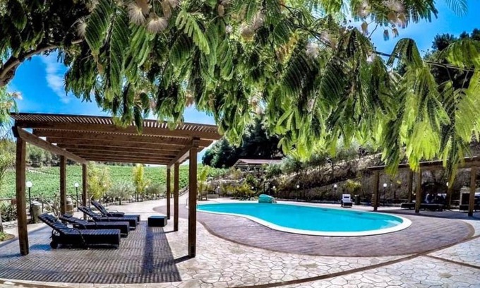 Calatafimi House | Relax at Agriturismo Tenute Pispisa Segesta with Pool & Ocean Views