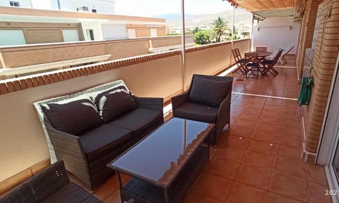 Aguadulce Apartment | Beachfront Bliss at Aguadulce Beach - Rated 10/10