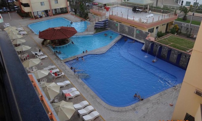Do Turista Apartment | Family-Friendly Aguas Quentes 601-B with Pool Access