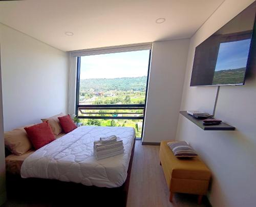 Chia Apartment | AH/Loft Tecnología Alexa, Coworking, Parking, Chía