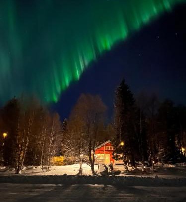 Vikajarvi House | Top-Rated Ahosen Lomamökit with Private Beach Access