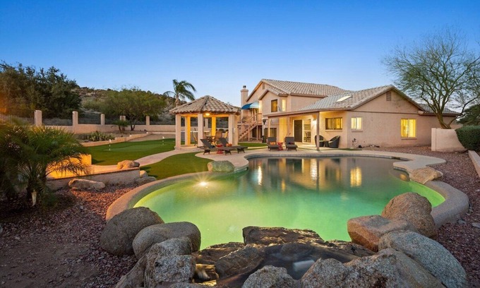 Ahwatukee Foothills House | Exceptional Ahwatukee Retreat with Private Pool & Spa