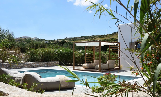 Ampelas Villa | Experience Aiolos: Villa with Private Pool & Hot Tub