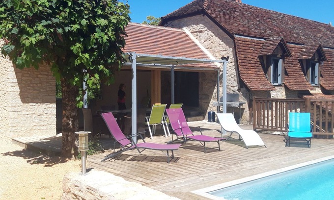 Saint-Medard-de-Presque Villa | Relaxing Quercy Cottage with Pool, Spa & Pet-Friendly Options