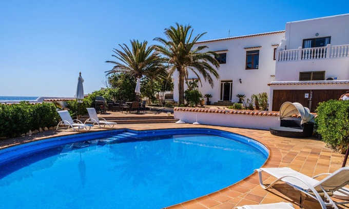 Es Canar Villa | Air-Conditioned Villa by the Sea with Wi-Fi, Pool, Garden and Terrace; Parking Available