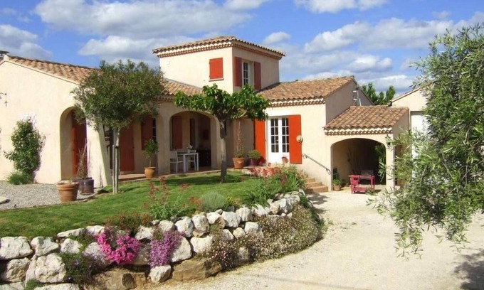 Bourg-Saint-Andeol House | Tranquil Villa with Pool and Ocean View, Rated 10/10